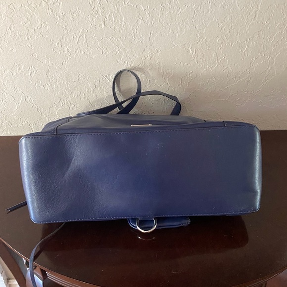 Price drop! Rebecca Minkoff large Bowery dark blue leather tote NEW!  $195 - Picture 5 of 8
